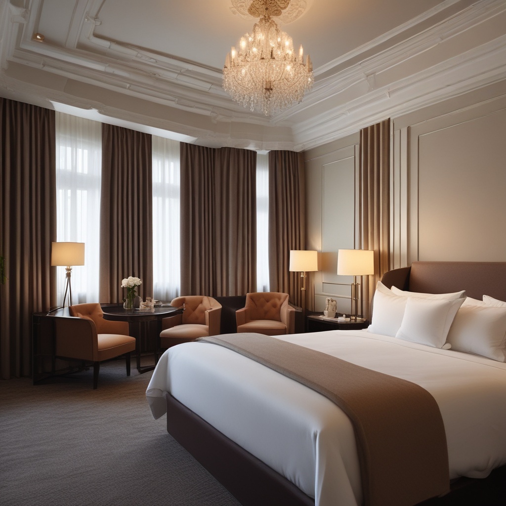 Elegant hotel room